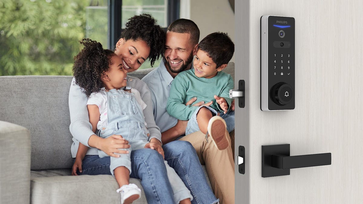 Philips Introduces Advanced Palm Recognition Smart Lock with Integrated Video Camera