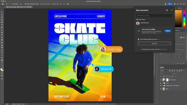 Adobe Introduces Collaborative Live Editing Feature in Photoshop